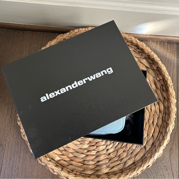 NWT Alexander Wang Blue Wangsport Crystal Detail Camera Bag - Picture 3 of 12